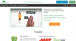 Desktop Screenshot of caretree.me